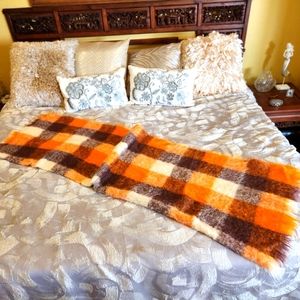 New 100% Mohair Large Throw Blanket